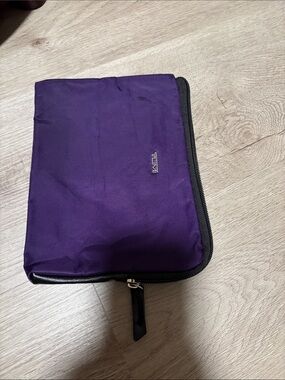 Tumi Purple Zip Toiletry Organizer